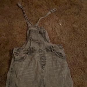 Gray overalls